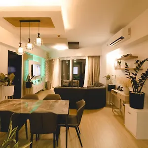 Aparthotel - Aeon Towers 1br 1bathroom With Bathtub, Kitchen, Living, Davao